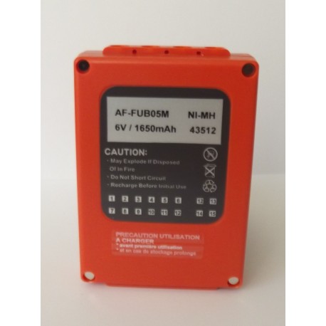 Batterie compatible pour télécommande de grue HBC FUB5AA